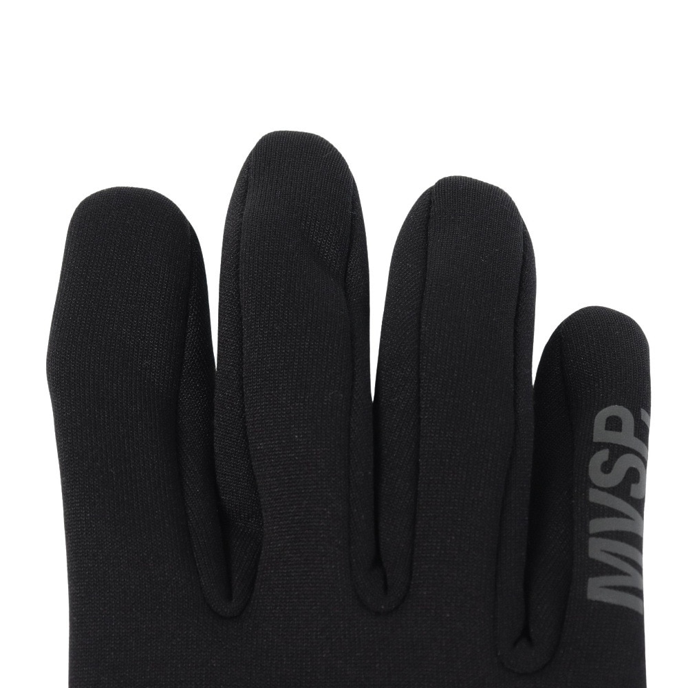 デサント（DESCENTE）（メンズ）手袋 フィールドグローブ DMAWJD95XB BK 防寒