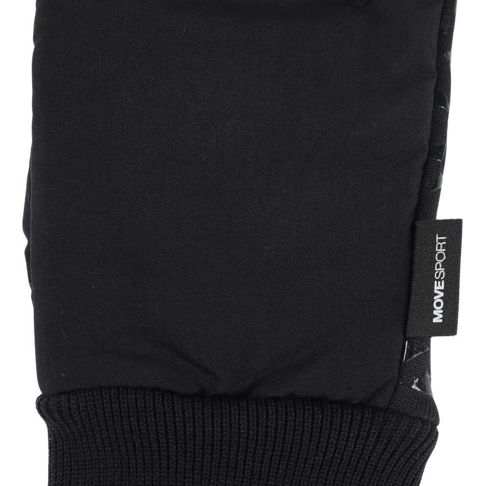 デサント（DESCENTE）（メンズ）手袋 CORDURA中綿グローブ DMAWJD96XB BK 防寒 黒 M-Lサイズ 滑り止め