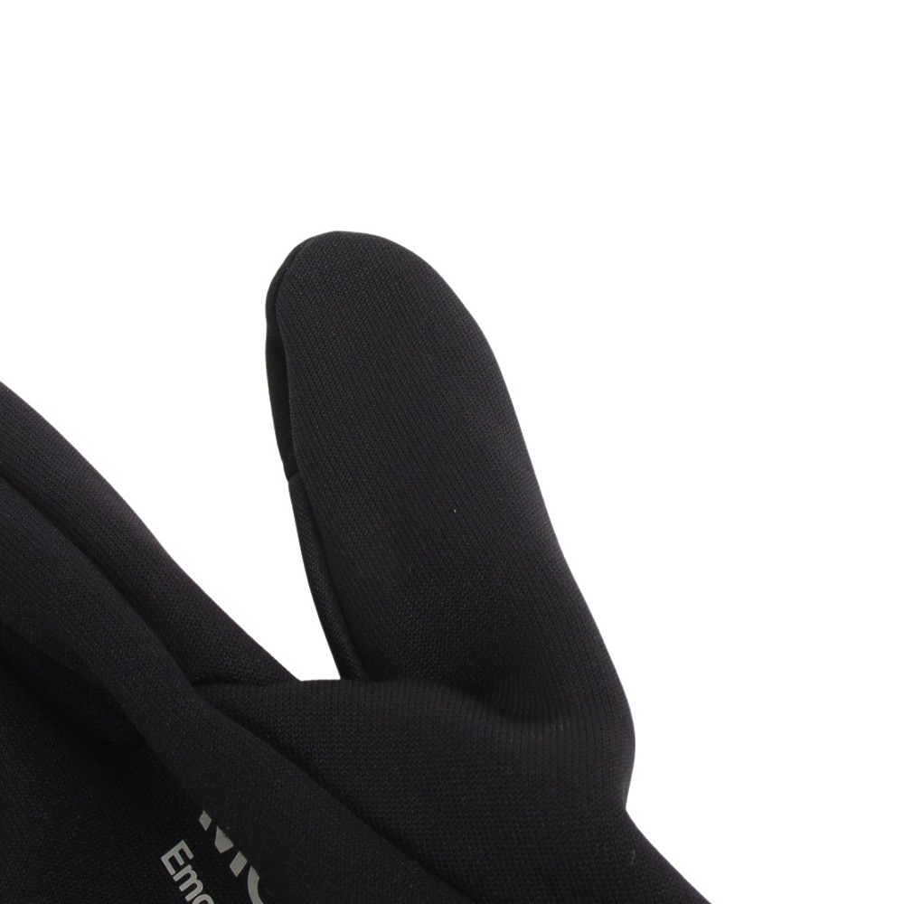 デサント（DESCENTE）（メンズ）手袋 ライトストレッチフィールドグローブ ST4FGV50U BKGY M-Lサイズ スマホ対応 裏起毛