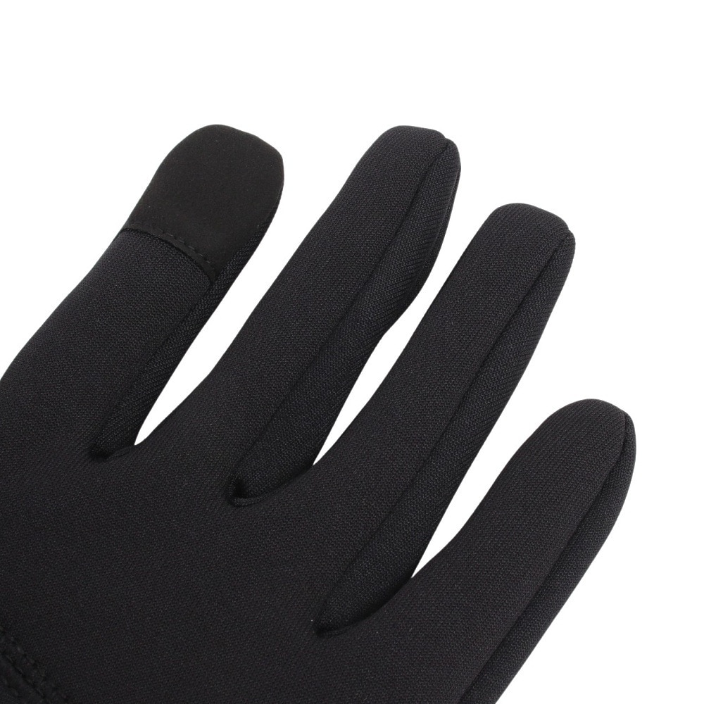 デサント（DESCENTE）（メンズ）手袋 ライトストレッチフィールドグローブ ST4FGV50U BKGY M-Lサイズ スマホ対応 裏起毛