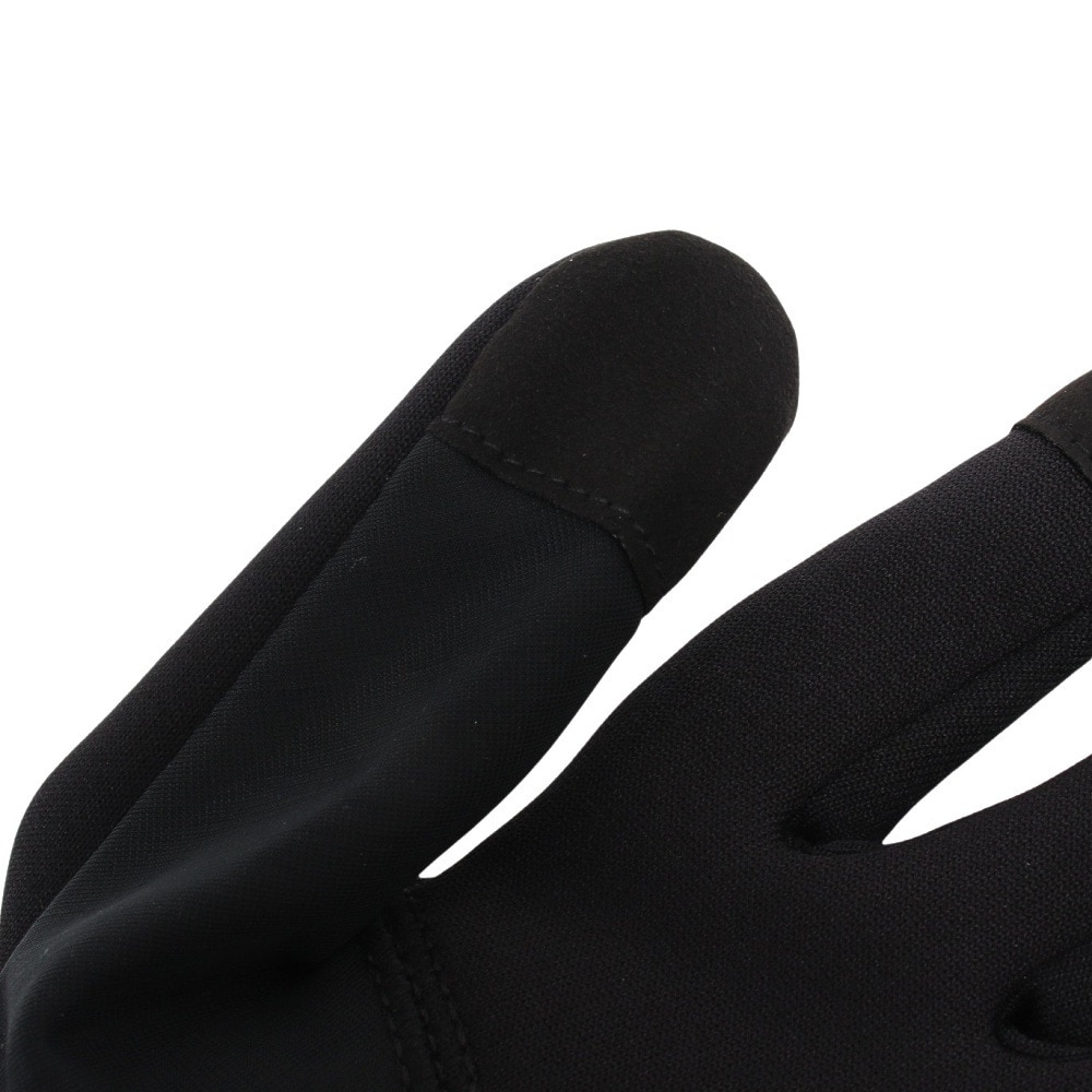 デサント（DESCENTE）（メンズ）手袋 ライトストレッチフィールドグローブ ST4FGV50U BKGY M-Lサイズ スマホ対応 裏起毛