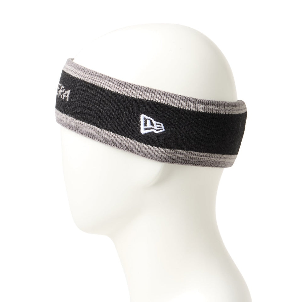 ニューエラ（NEW ERA）（メンズ、レディース）ニットヘアバンド ワードマークロゴ 14669993