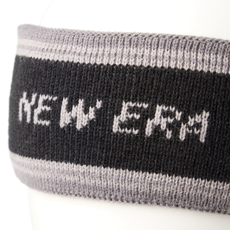 ニューエラ（NEW ERA）（メンズ、レディース）ニットヘアバンド ワードマークロゴ 14669993