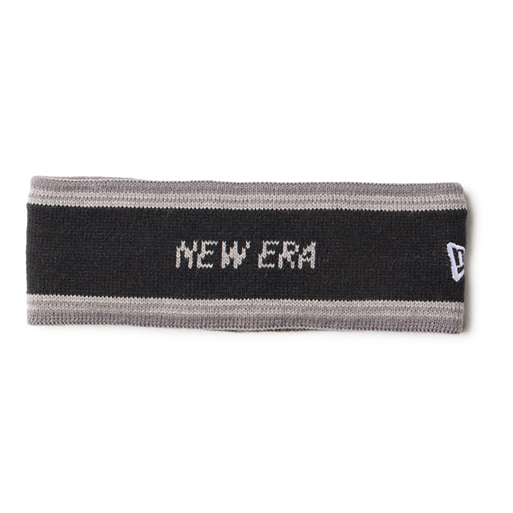 ニューエラ（NEW ERA）（メンズ、レディース）ニットヘアバンド ワードマークロゴ 14669993