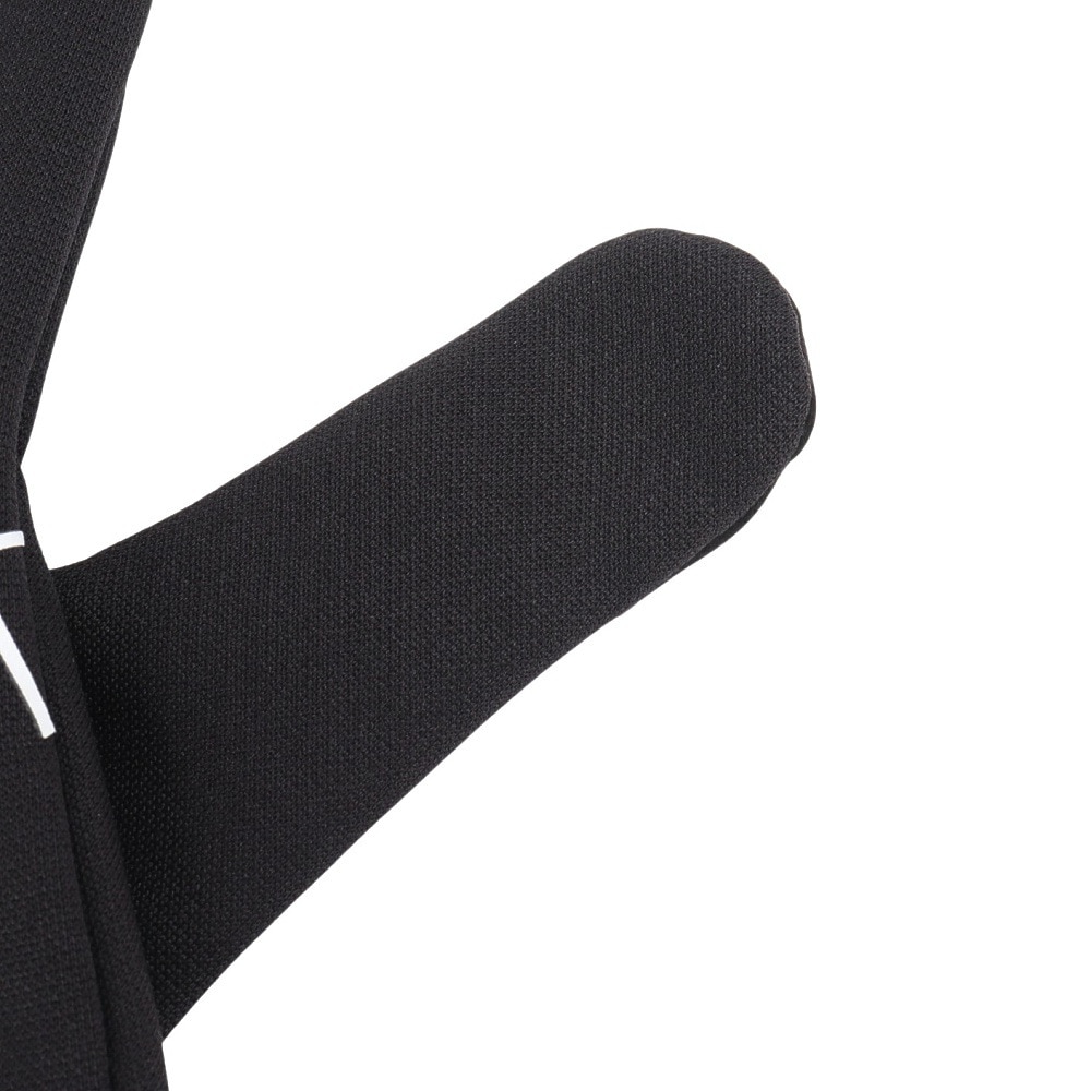 デサント（DESCENTE）（メンズ、レディース）防寒 ライトストレッチフィールドグローブ 黒 ブラック×ホワイト ST5FGV50U BK00 あったか 防寒小物