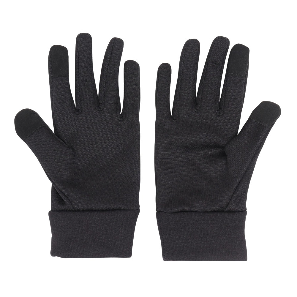 デサント（DESCENTE）（メンズ、レディース）防寒 ライトストレッチフィールドグローブ 黒 ブラック M-Lサイズ ST5FGV50U BKBK あったか 防寒小物
