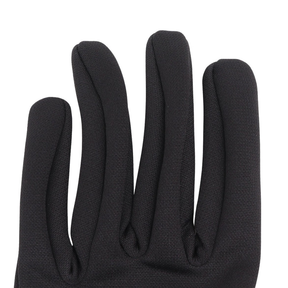 デサント（DESCENTE）（メンズ、レディース）防寒 ライトストレッチフィールドグローブ 黒 ブラック M-Lサイズ ST5FGV50U BKBK あったか 防寒小物