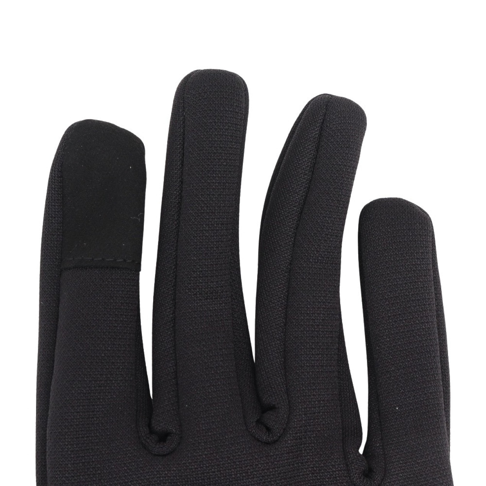 デサント（DESCENTE）（メンズ、レディース）防寒 ライトストレッチフィールドグローブ 黒 ブラック M-Lサイズ ST5FGV50U BKBK あったか 防寒小物