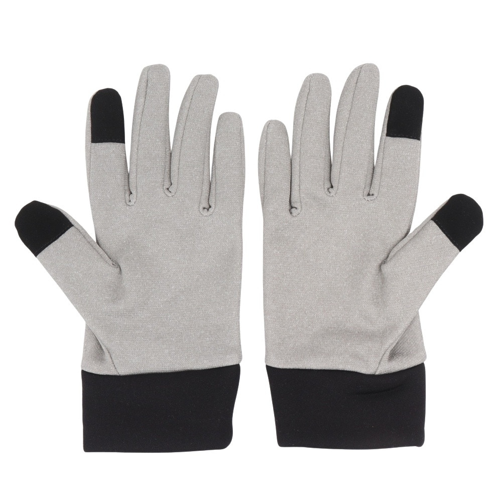 デサント（DESCENTE）（メンズ、レディース）防寒 ライトストレッチフィールドグローブ グレー  M-Lサイズ ST5FGV50U GY00 あったか 防寒小物