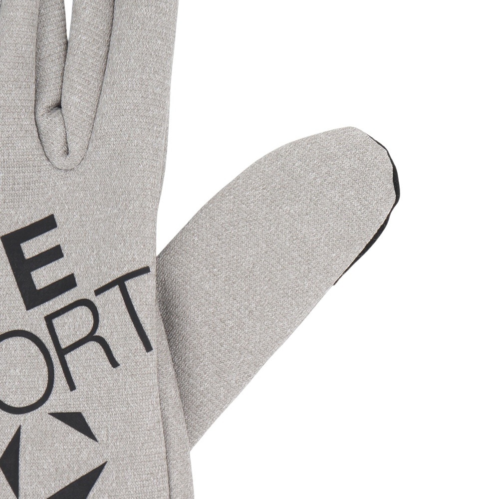 デサント（DESCENTE）（メンズ、レディース）防寒 ライトストレッチフィールドグローブ グレー  M-Lサイズ ST5FGV50U GY00 あったか 防寒小物