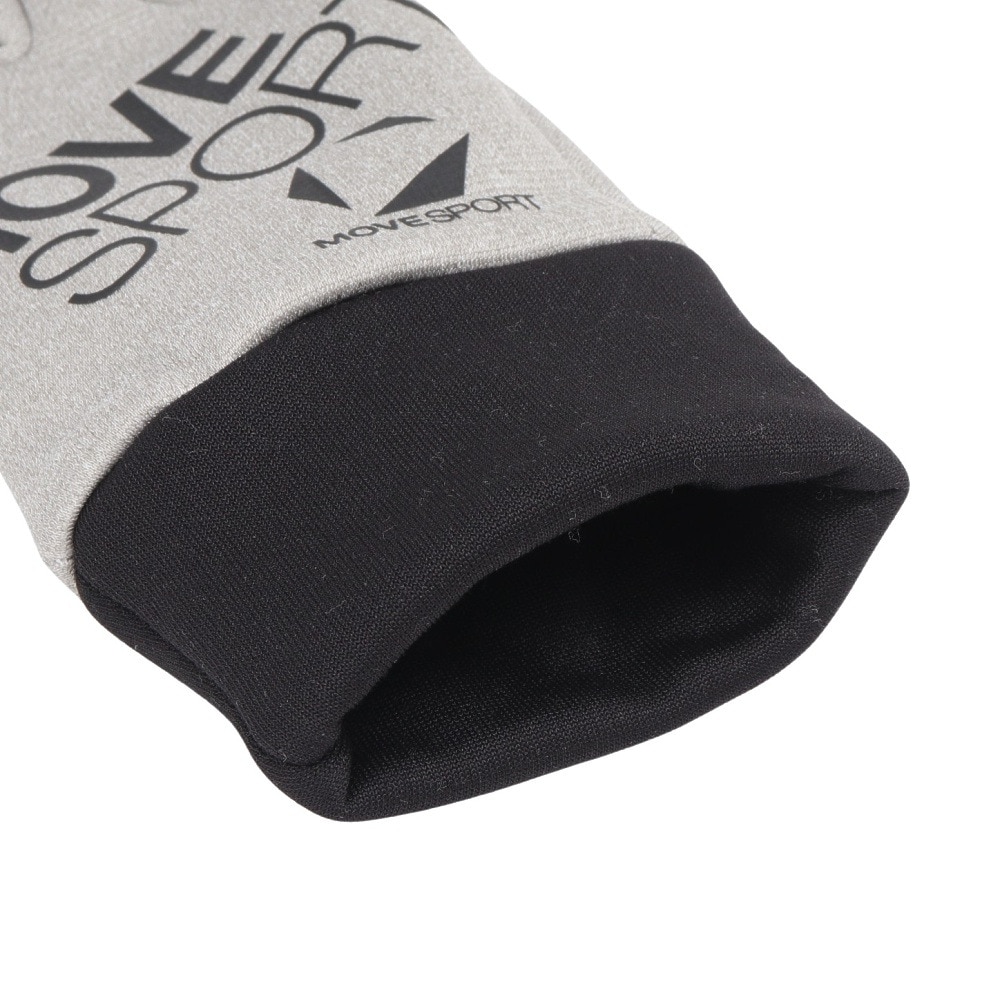 デサント（DESCENTE）（メンズ、レディース）防寒 ライトストレッチフィールドグローブ グレー  M-Lサイズ ST5FGV50U GY00 あったか 防寒小物