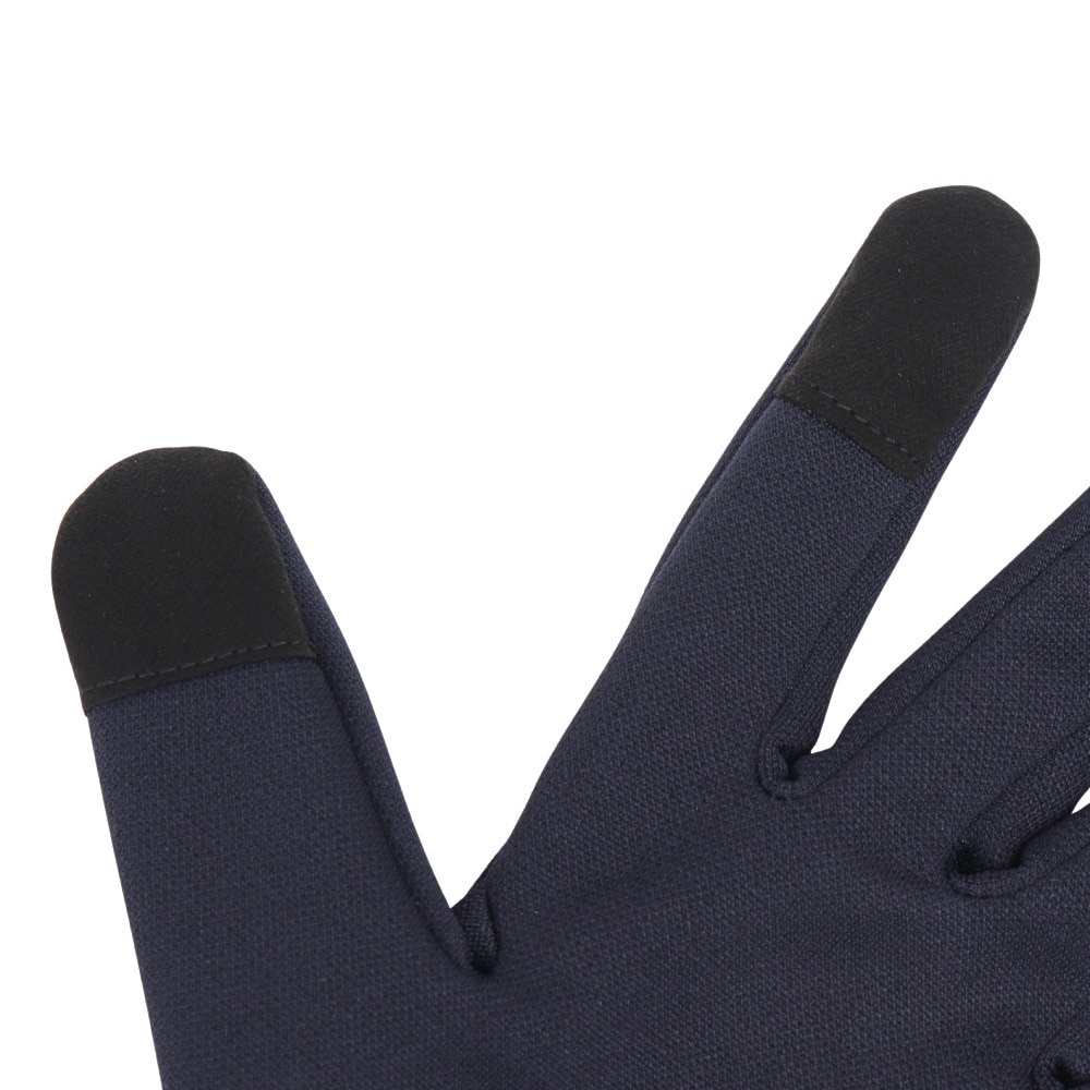 デサント（DESCENTE）（メンズ、レディース）防寒 ライトストレッチフィールドグローブ 紺 M-Lサイズ ST5FGV50U NV00 あったか 防寒小物