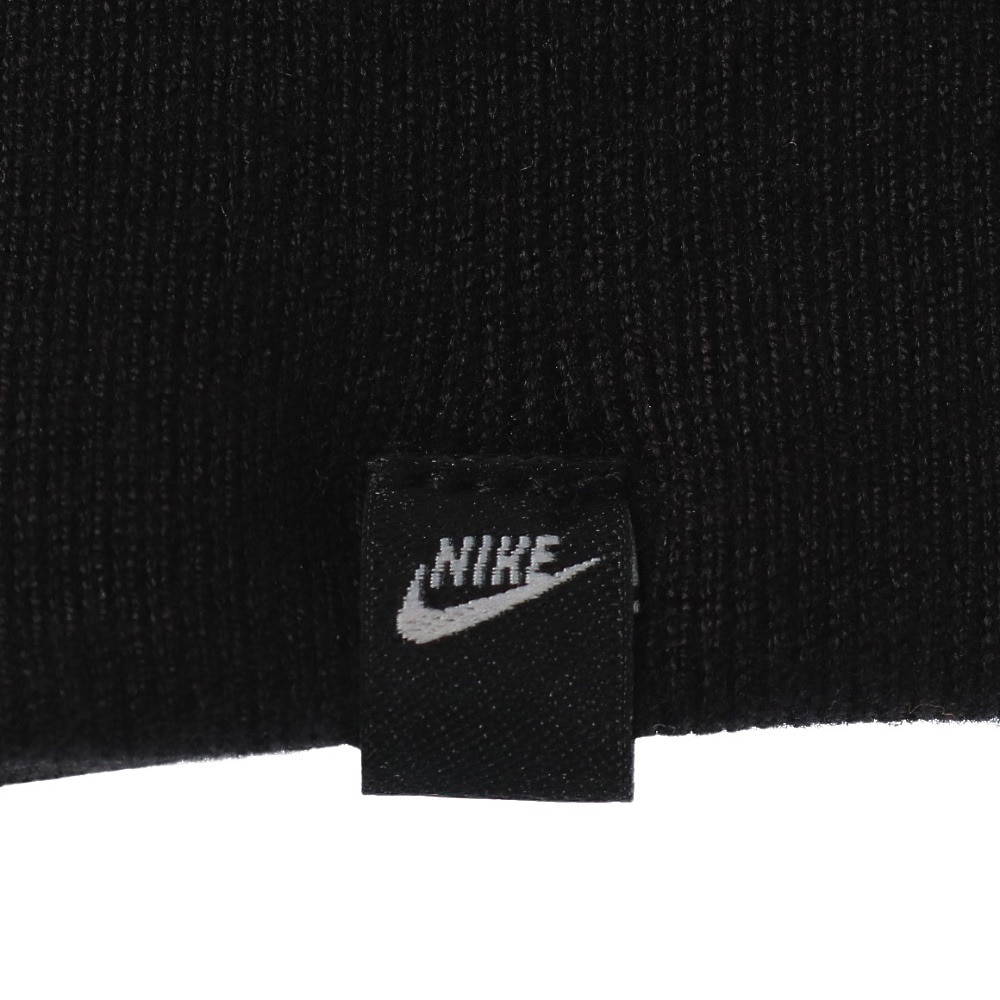 ナイキ（NIKE）（レディース）手袋 プラッシュ ニットミトン 防寒 CW2012-010 黒 Sサイズ
