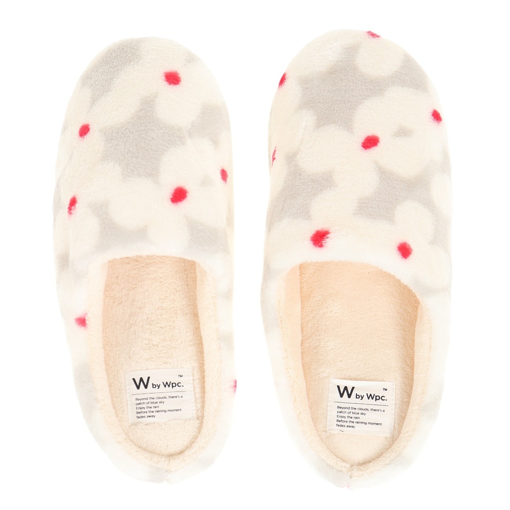 W.P.C（W.P.C）（レディース）もこもこルームシューズ W083-083 クッカオフ 防寒