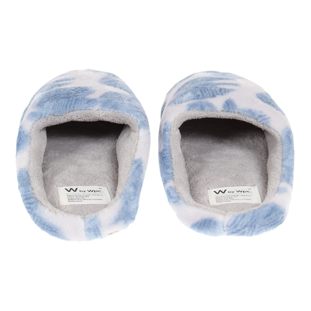 W.P.C（W.P.C）（レディース）もこもこルームシューズ W083-131 リントゥブルー 防寒