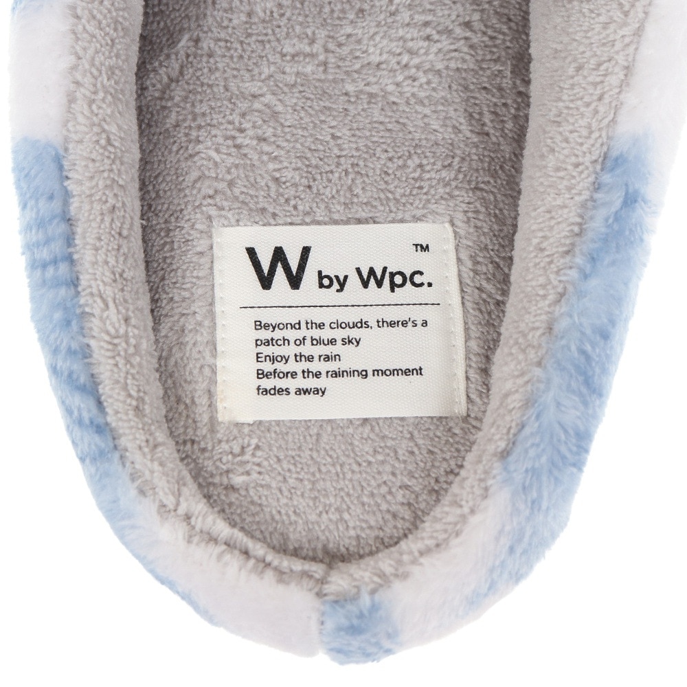 W.P.C（W.P.C）（レディース）もこもこルームシューズ W083-131 リントゥブルー 防寒