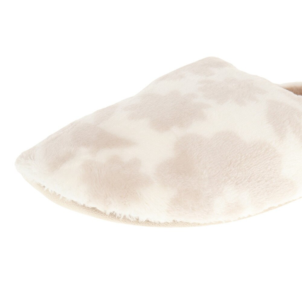 W.P.C（W.P.C）（レディース）もこもこルームシューズ W083-133 花と鳥オフ 防寒