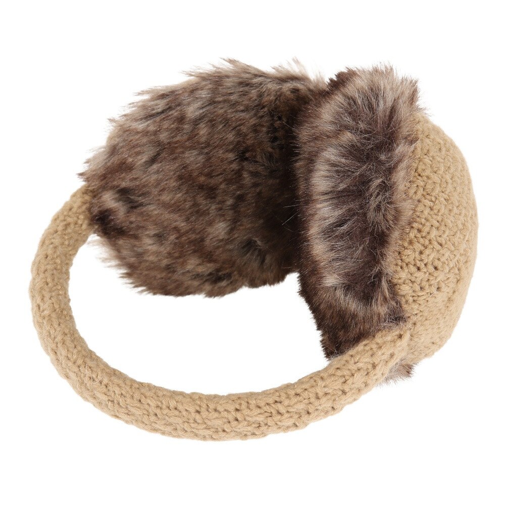 ポルカポルカ（polka polka）（レディース）耳あて ニットファーイヤーマフ 450-2263 BE 防寒
