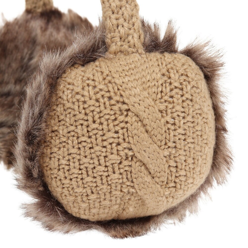 ポルカポルカ（polka polka）（レディース）耳あて ニットファーイヤーマフ 450-2263 BE 防寒