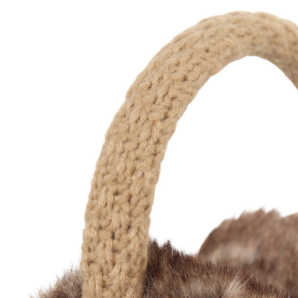 ポルカポルカ（polka polka）（レディース）耳あて ニットファーイヤーマフ 450-2263 BE 防寒