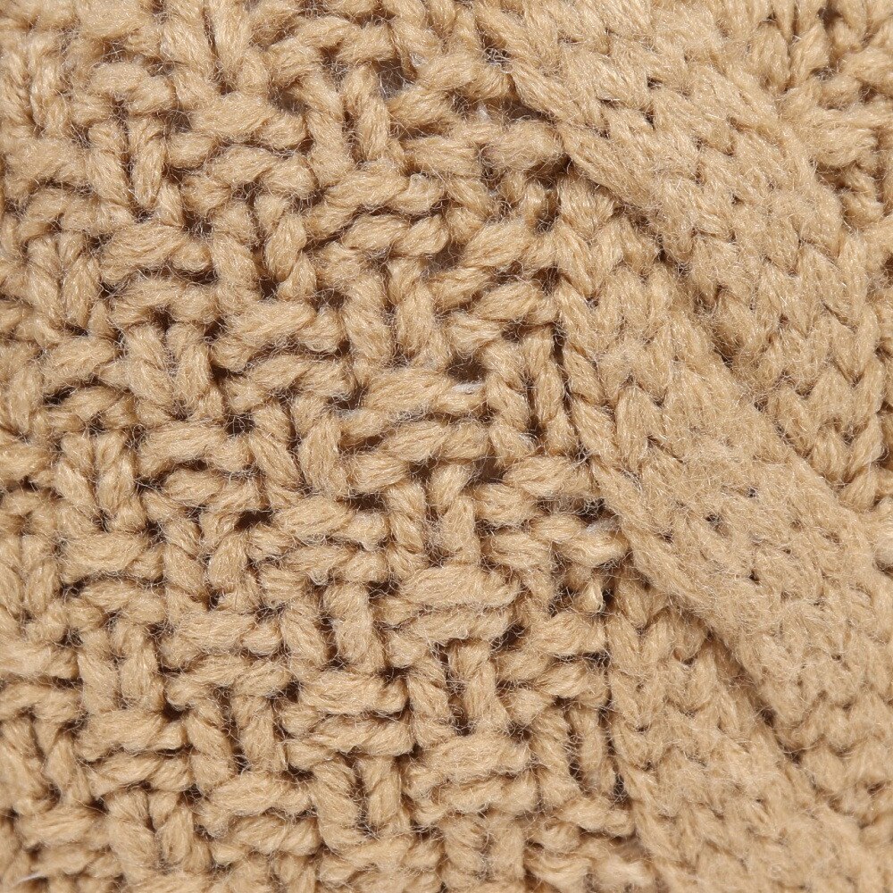 ポルカポルカ（polka polka）（レディース）耳あて ニットファーイヤーマフ 450-2263 BE 防寒