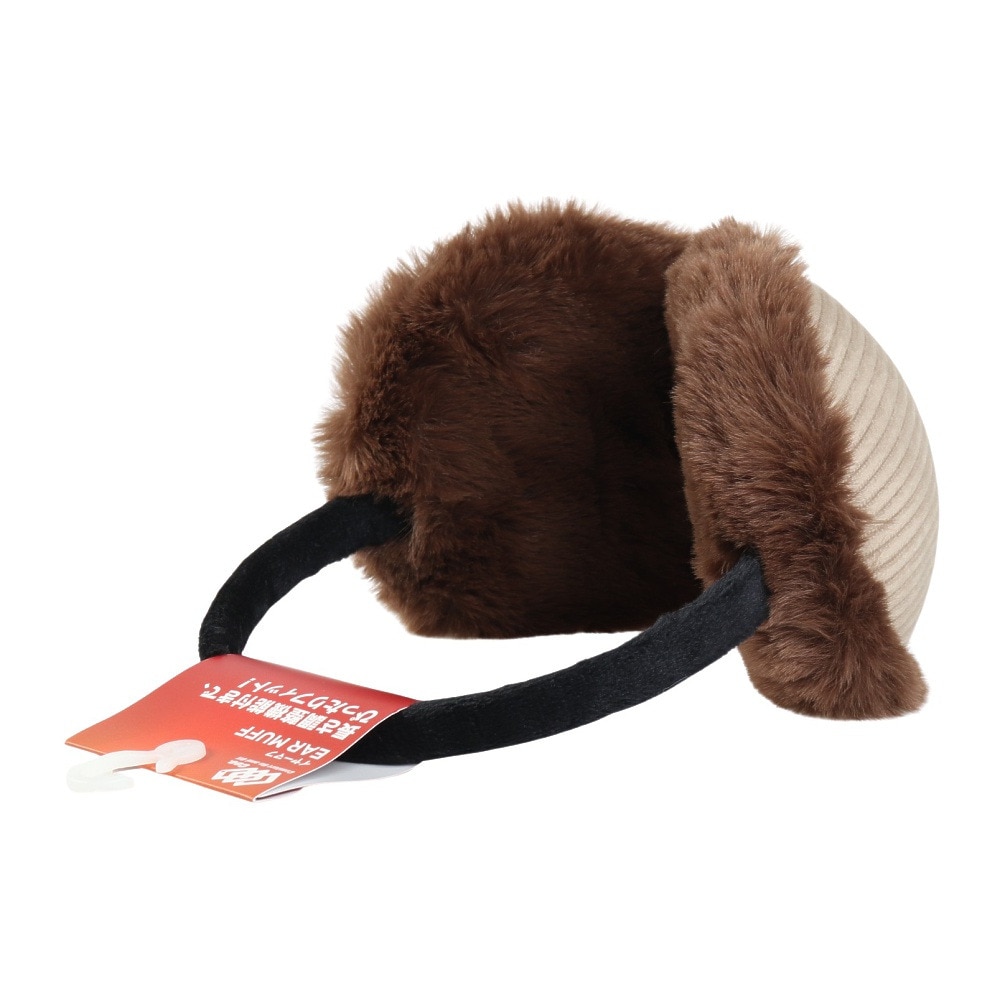 クー（Coo.）（レディース）イヤーマフ ファーマッフル ブラウン 茶色