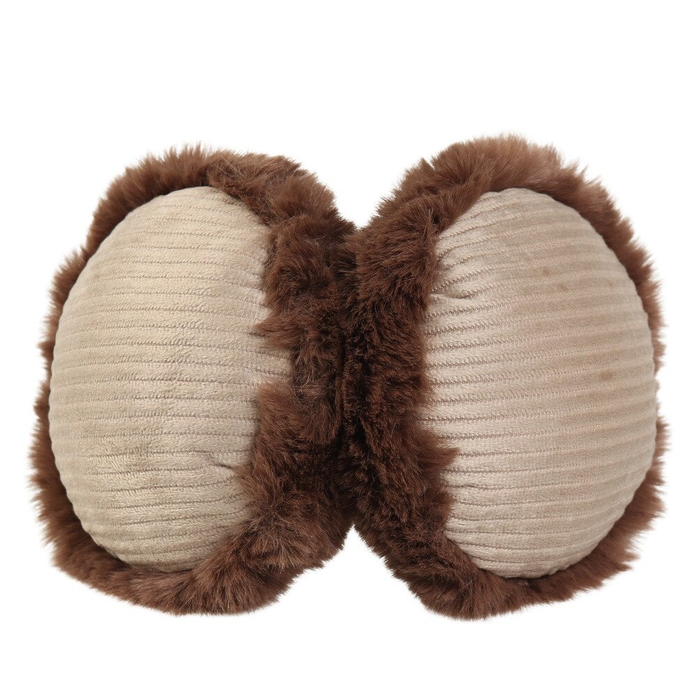 クー（Coo.）（レディース）イヤーマフ ファーマッフル ブラウン 茶色