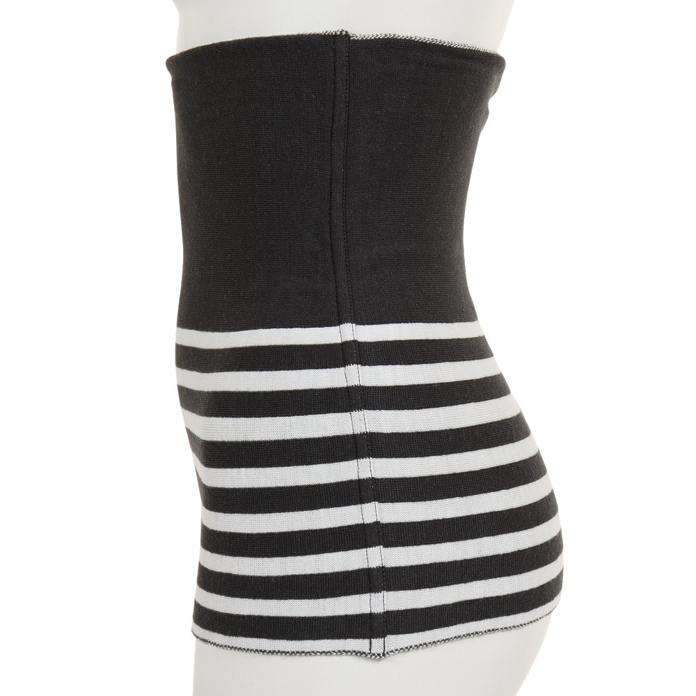 コジット（レディース）ボディーウォーマー 腹巻 2WAY BELLY ROLL 293955 GRAY×BORDER 防寒