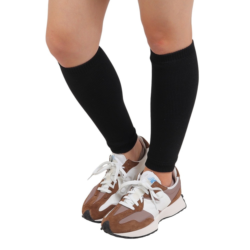 クー（Coo.）（レディース）レッグウォーマー 厚地パイル 901Q3OK0326 BLK 防寒 吸湿発熱 保温 黒