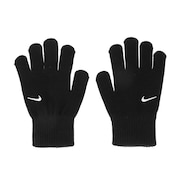 ナイキ（NIKE）（キッズ）手袋 防寒 ジュニア ユース ニット グローブ 黒 CW3014 010