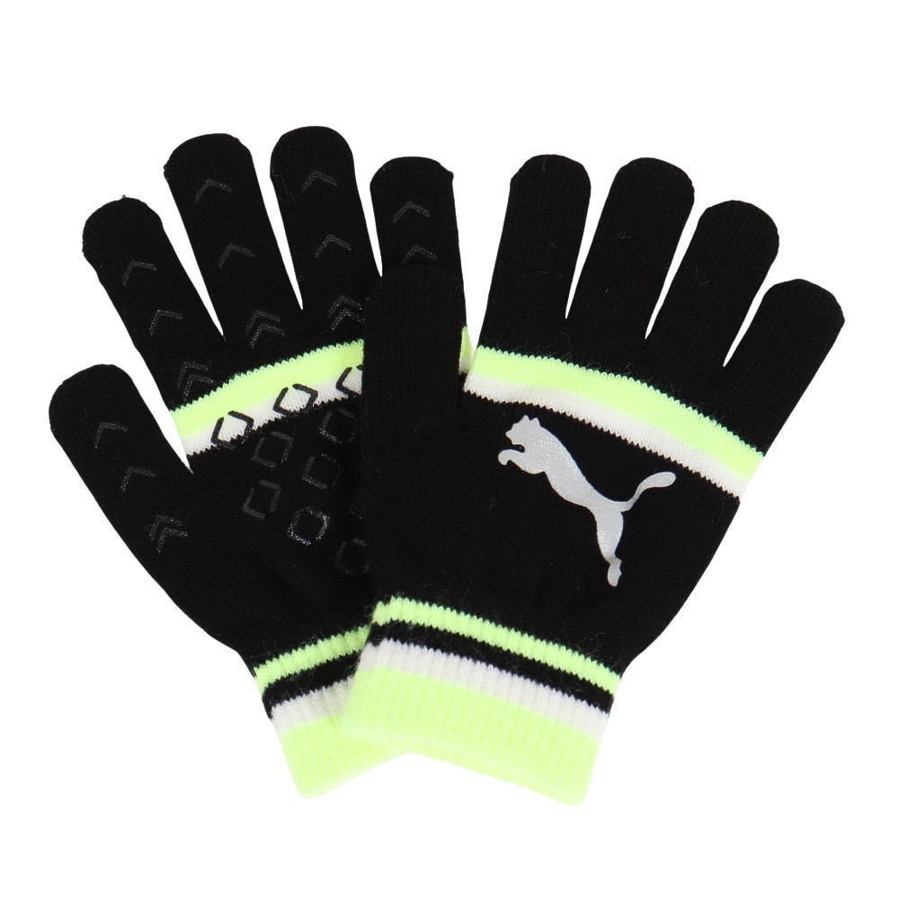プーマ（PUMA）（キッズ）ジュニア 手袋 キャットロゴ マジックグローブ 防寒 04179805 ブラック