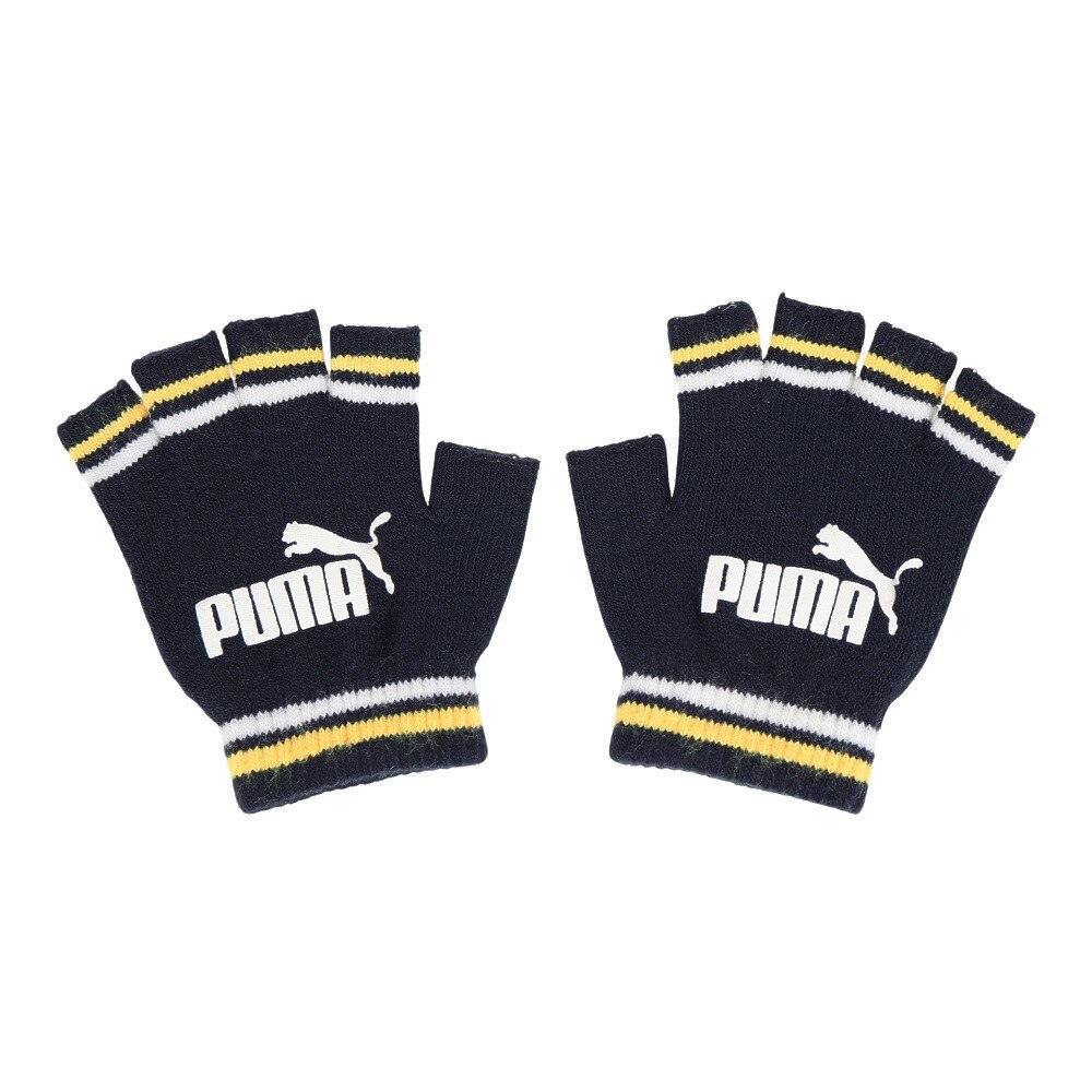 プーマ（PUMA）（キッズ）ジュニア 手袋 ツーレイヤード マジックグローブ 防寒 04180106 ネイビー