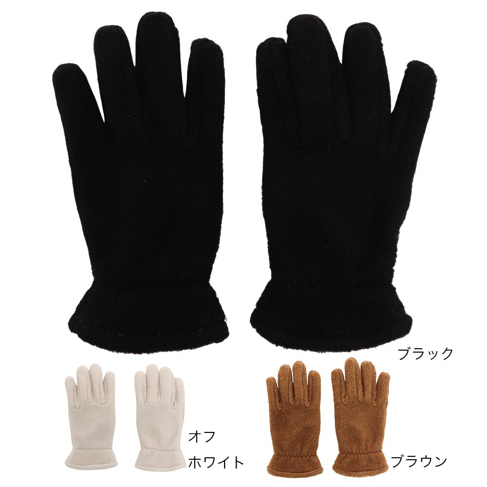 ノーブランド（NO BRAND）（キッズ）手袋 フリースグローブ Mサイズ 902NN2SN0297 防寒