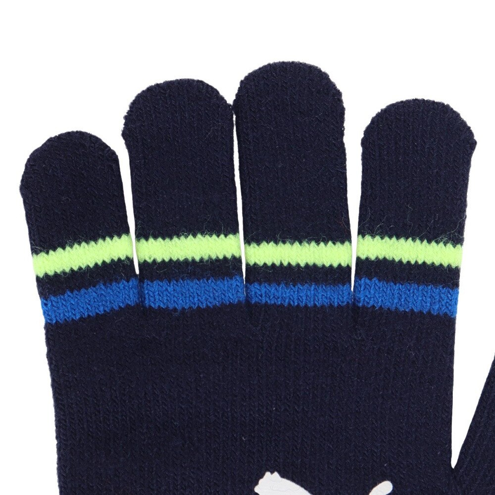 プーマ（PUMA）（キッズ）手袋 NO.1 ロゴ マジックグローブ 防寒 04180006