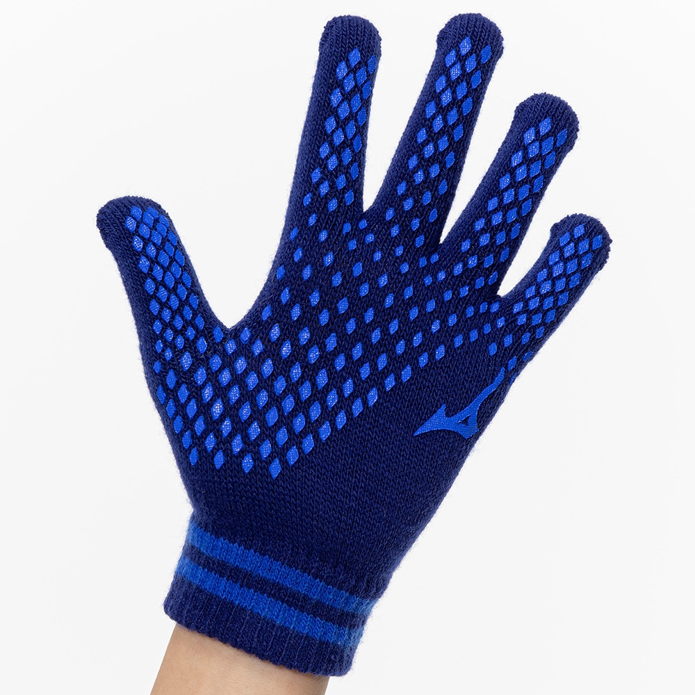 ミズノ（MIZUNO）（キッズ）ジュニア ニット手袋 32JYA90214 防寒