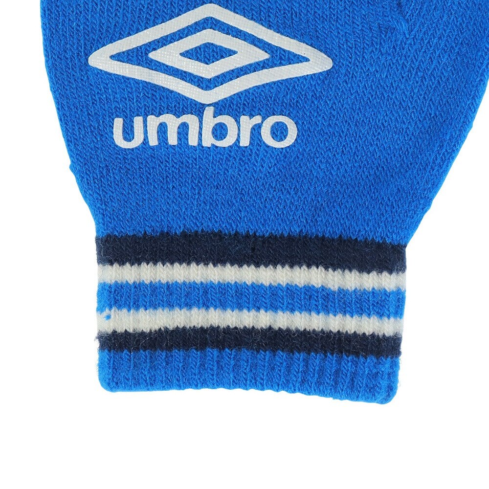 アンブロ（UMBRO）（キッズ）手袋 ジュニア ニットグローブ 防寒 UUDWJD55 BLNV