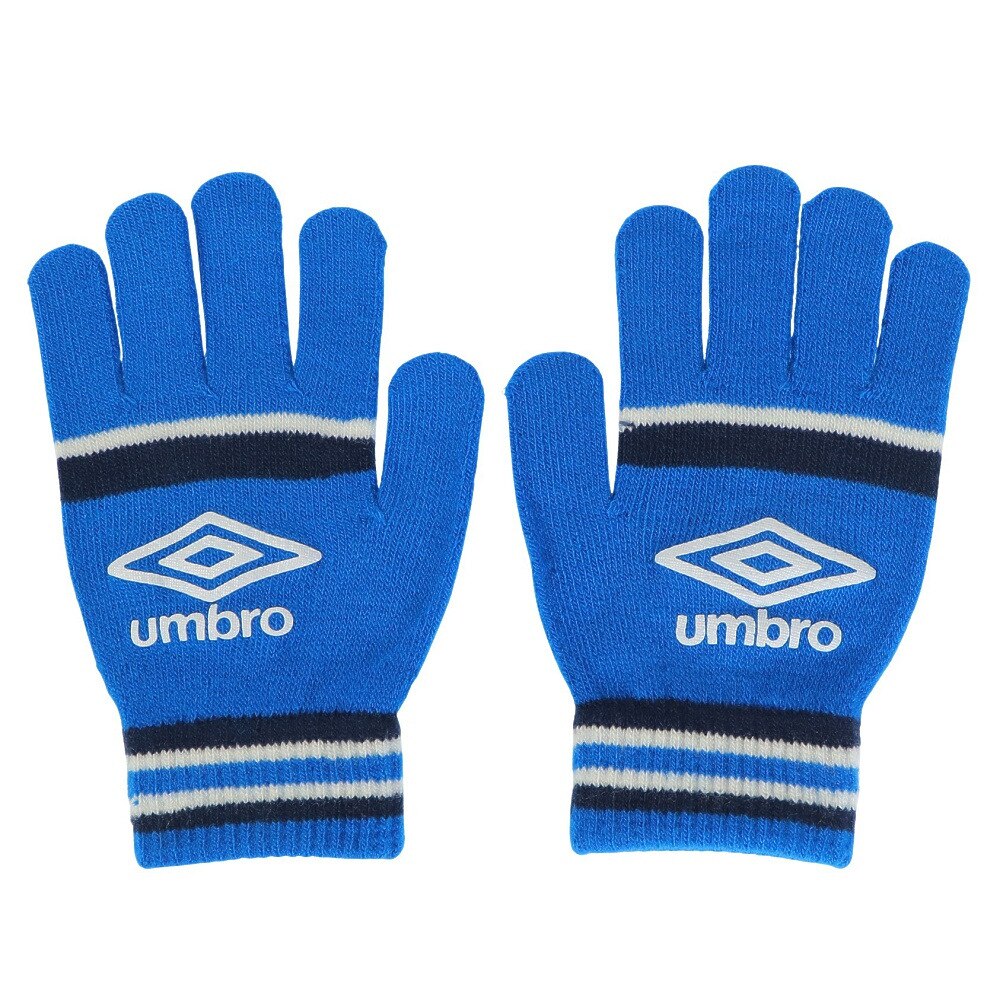 アンブロ（UMBRO）（キッズ）手袋 ジュニア ニットグローブ 防寒 UUDWJD55 BLNV