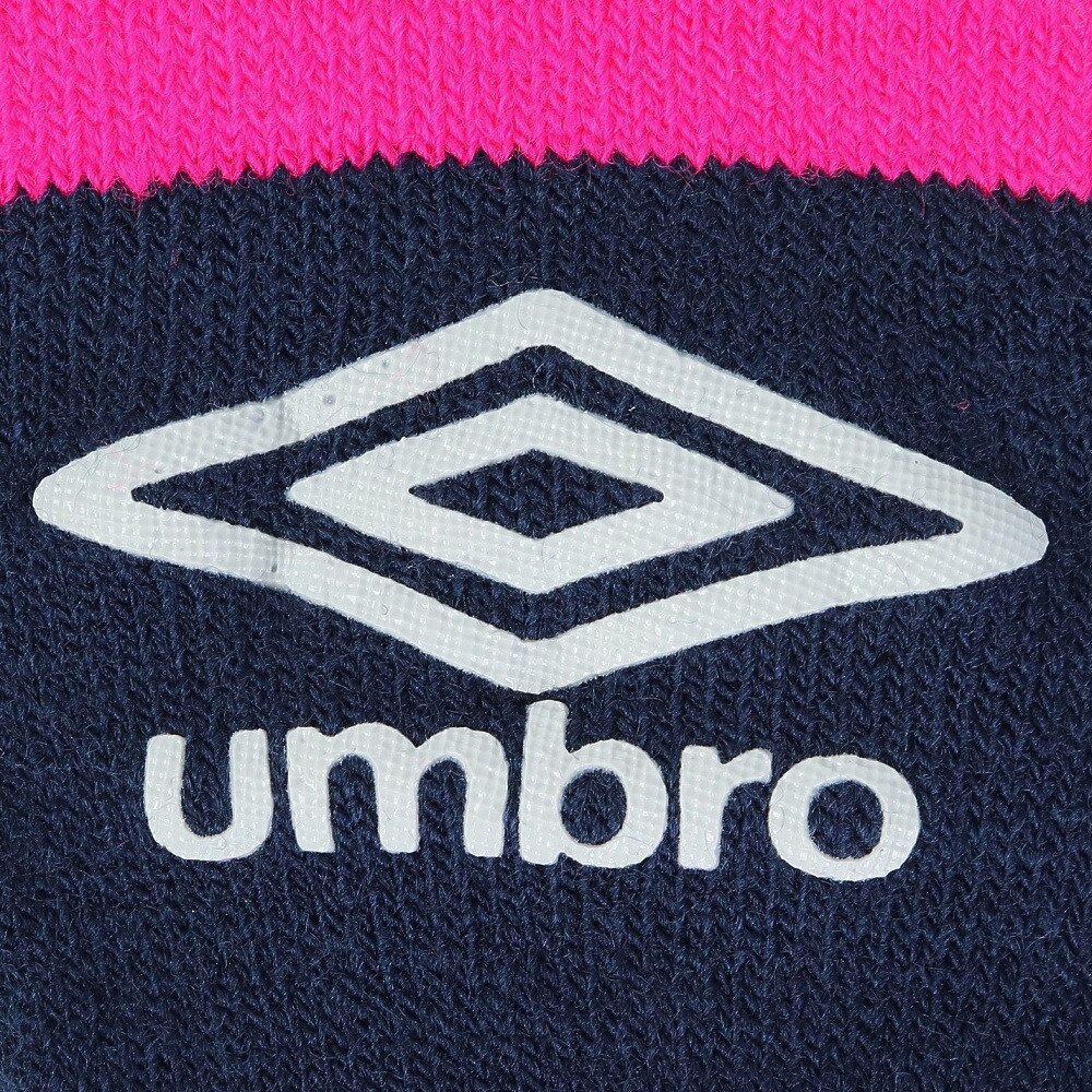 アンブロ（UMBRO）（キッズ）手袋 ジュニア ニットグローブ 防寒 UUDWJD55 NVPK