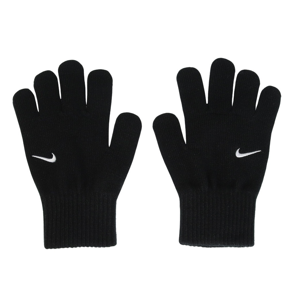 ナイキ（NIKE）（キッズ）ジュニア 手袋 ユース スウィッシュ ニットグローブ 2.0 防寒 CW3021-010 黒 Sサイズ