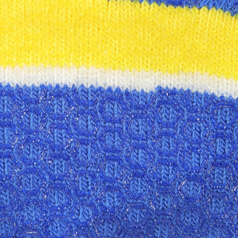 ジローム（GIRAUDM）（キッズ）ジュニア ストレッチニットグローブ WG3F0012-WA902-GRSN BLU 防寒 滑り止め