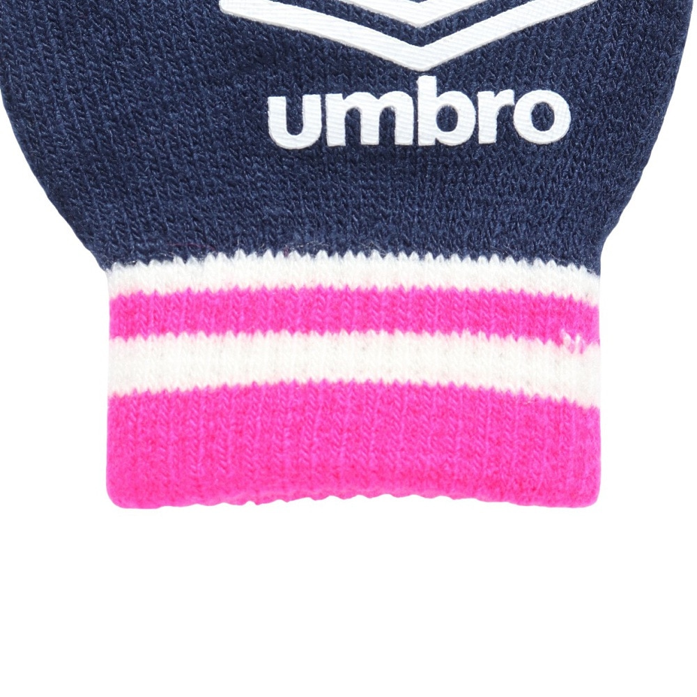 アンブロ（UMBRO）（キッズ）手袋 ジュニア ニットグローブ UUDYJD55 NVPK