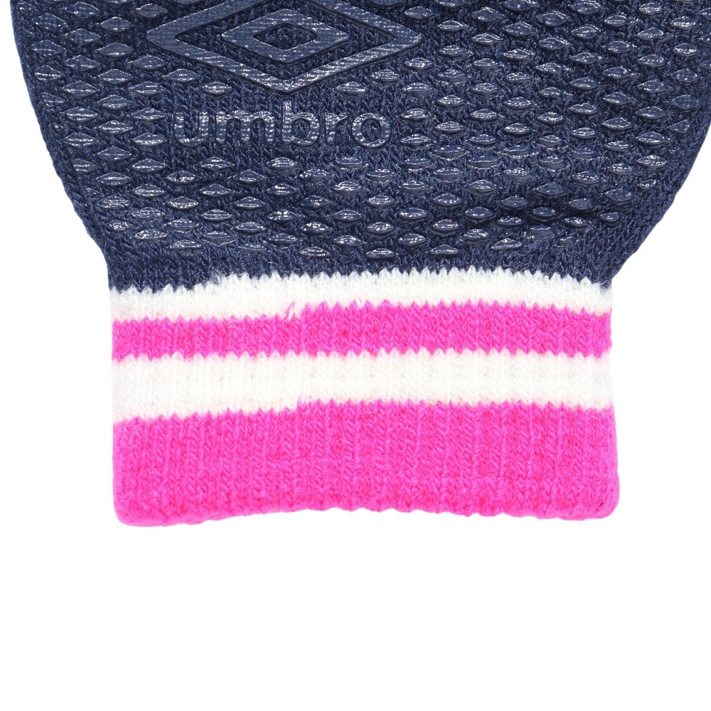アンブロ（UMBRO）（キッズ）手袋 ジュニア ニットグローブ UUDYJD55 NVPK