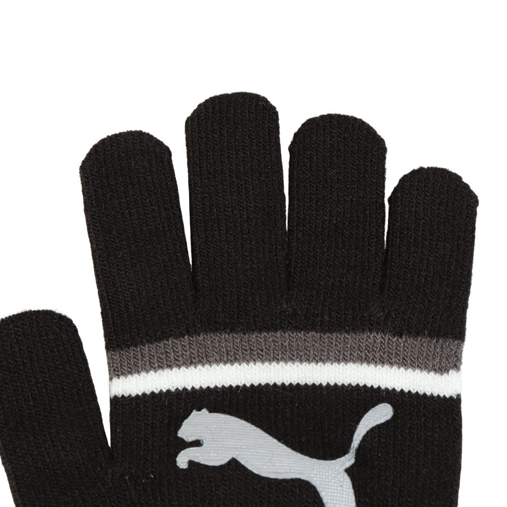プーマ（PUMA）（メンズ、レディース）手袋 キャットロゴ マジックグローブ 黒 Sサイズ 04179812 防寒 寒さ対策 滑り止め加工