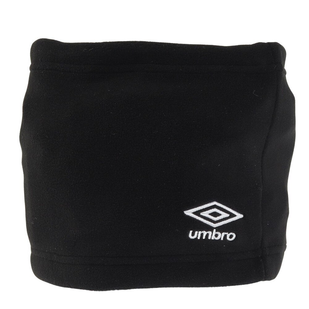 アンブロ（UMBRO）（キッズ）ジュニア ベーシックデザインネックウォーマー 防寒 UUAWJK53 BK