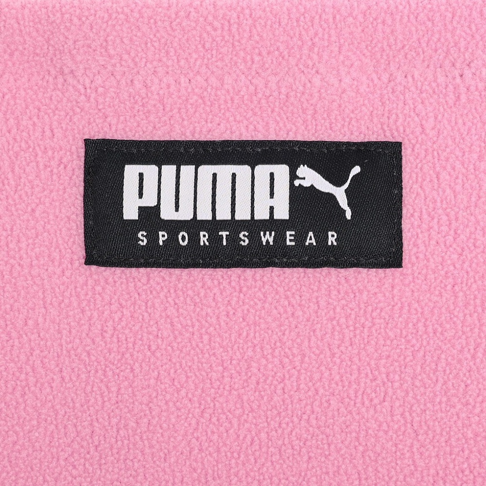 プーマ（PUMA）（キッズ）ジュニア フリース ネックウォーマー 05408909 ピンク リバーシブル 子供