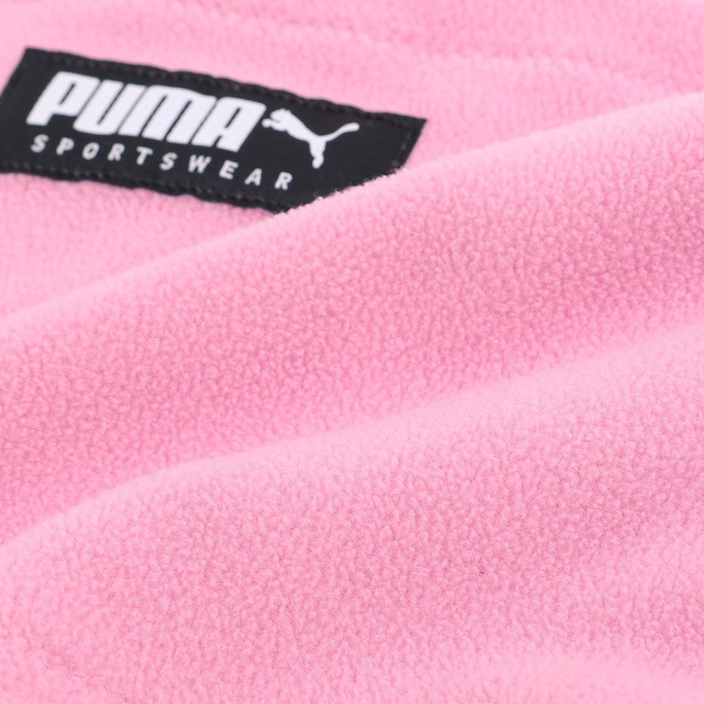 プーマ（PUMA）（キッズ）ジュニア フリース ネックウォーマー 05408909 ピンク リバーシブル 子供