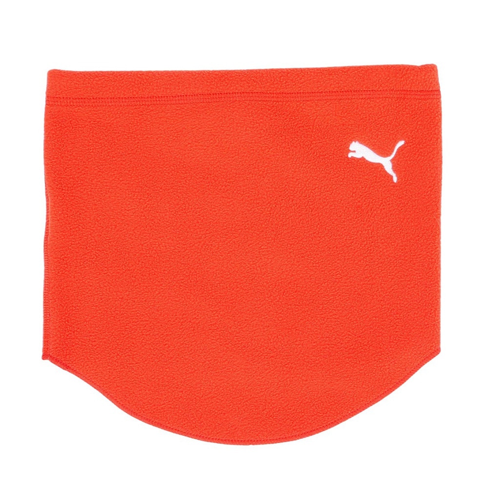 プーマ（PUMA）（キッズ）ジュニア ネックウォーマー 05477404 子供 オレンジ