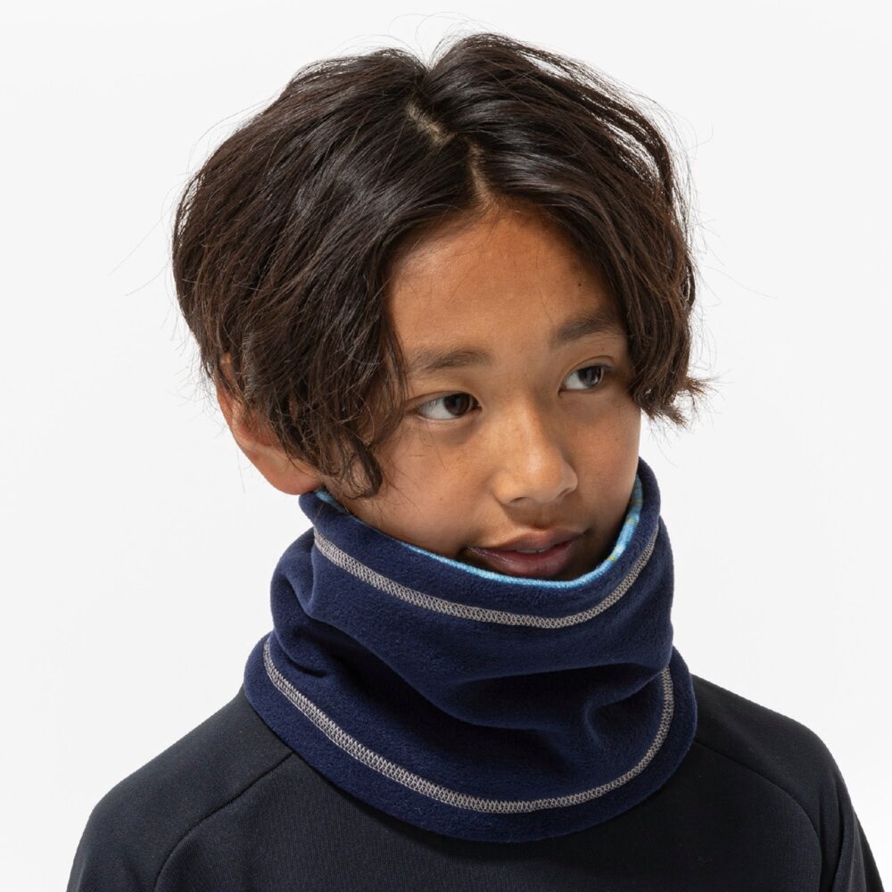 ミズノ（MIZUNO）（キッズ）ネックウォーマー リバーシブル ターコイズ