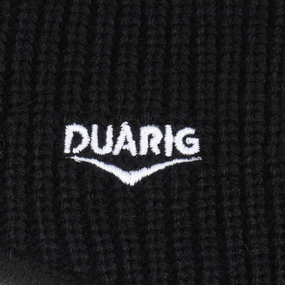 デュアリグ（DUARIG）（キッズ）ジュニア イヤーウォーマー 4F0001-WAWG-902ST BLK 黒 フリーサイズ