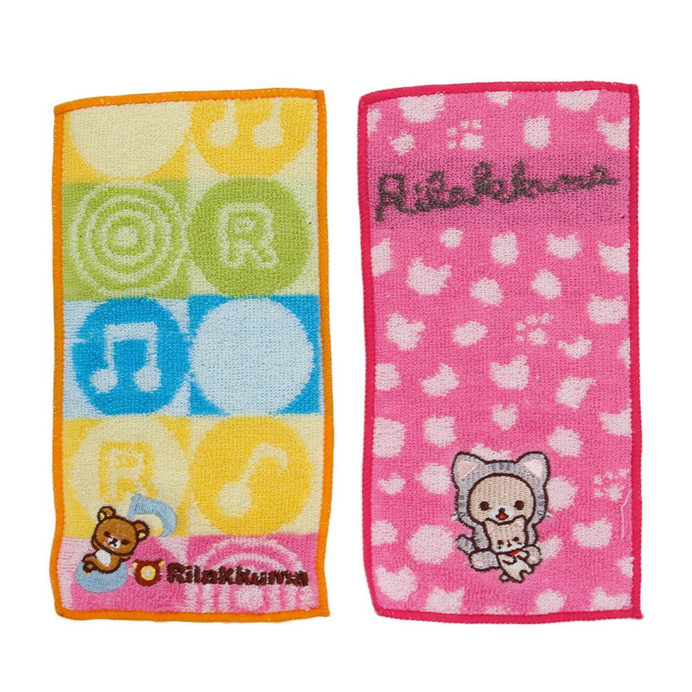  【多少の傷汚れありの為大奉仕】リラックマ タオル 2枚組 726580